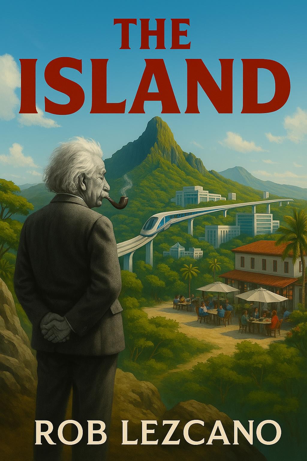 The Island — A Rob Lezcano Novel book cover by Rob Lezcano