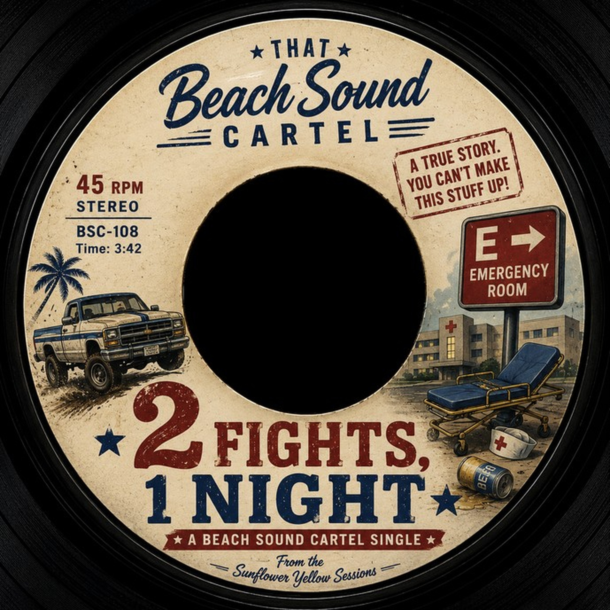 2 Fights, 1 Night artwork by That Beach Sound Cartel