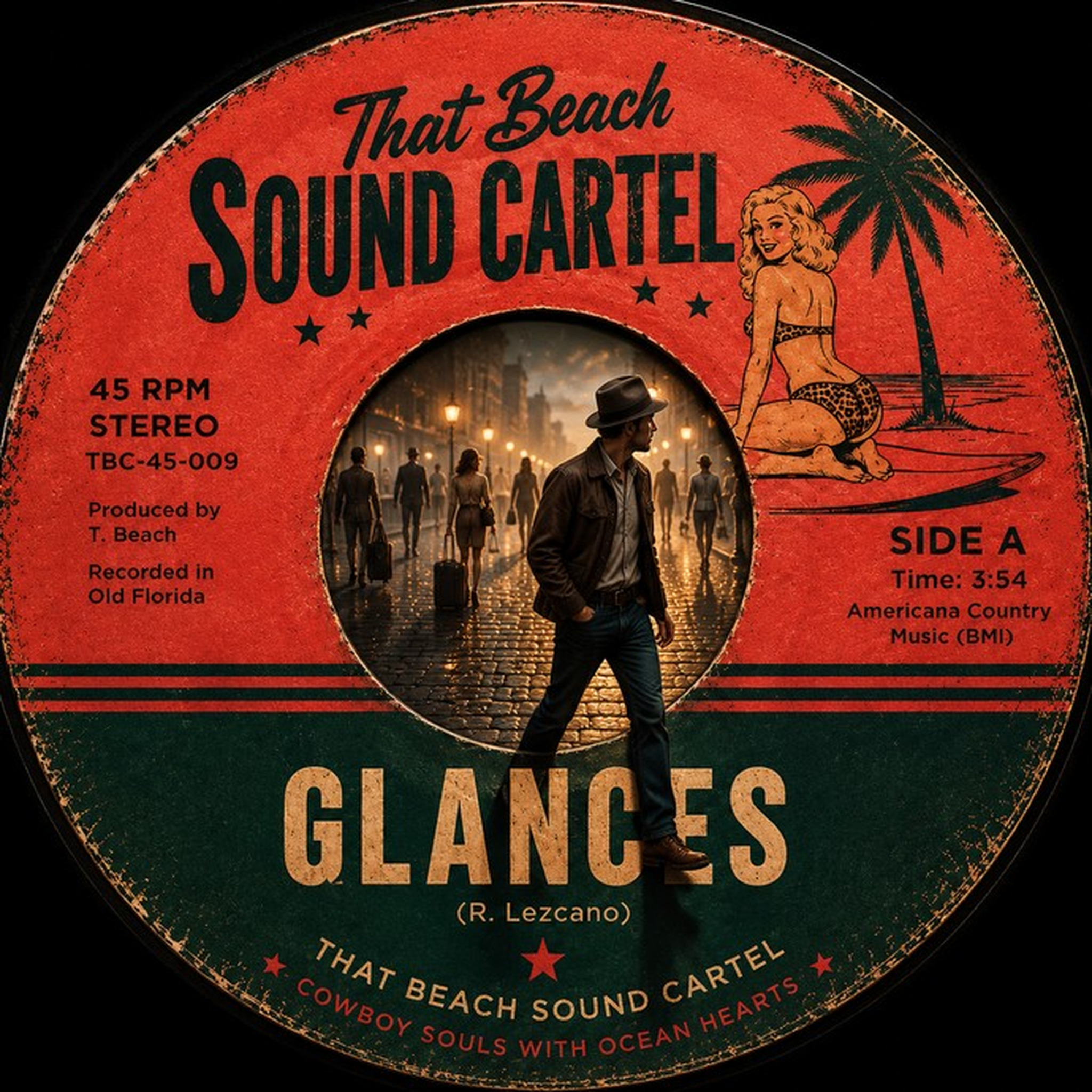 Glances artwork by That Beach Sound Cartel