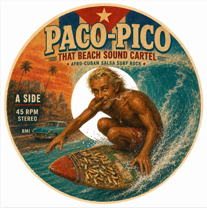 Paco-Pico artwork by That Beach Sound Cartel