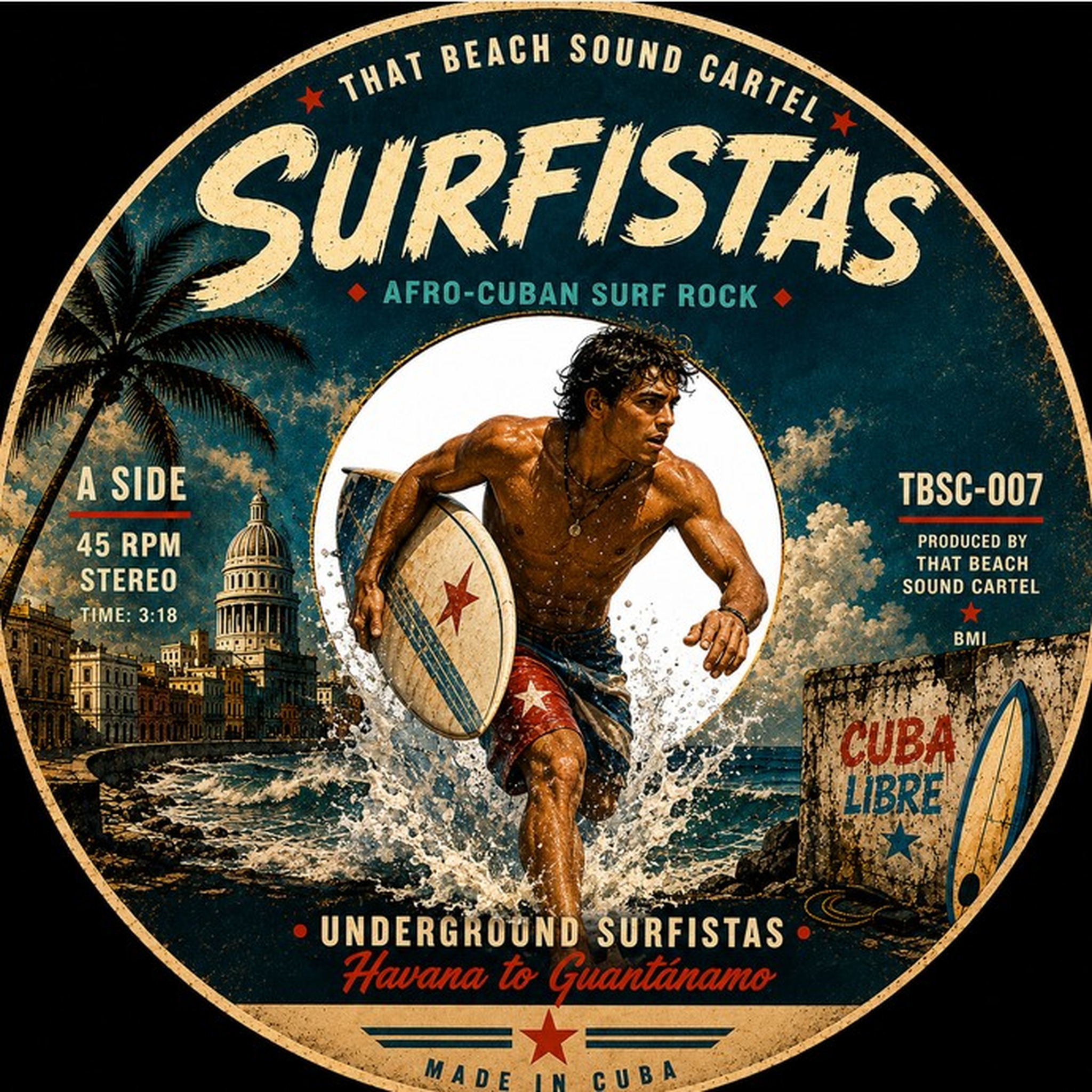 Surfistas artwork by That Beach Sound Cartel