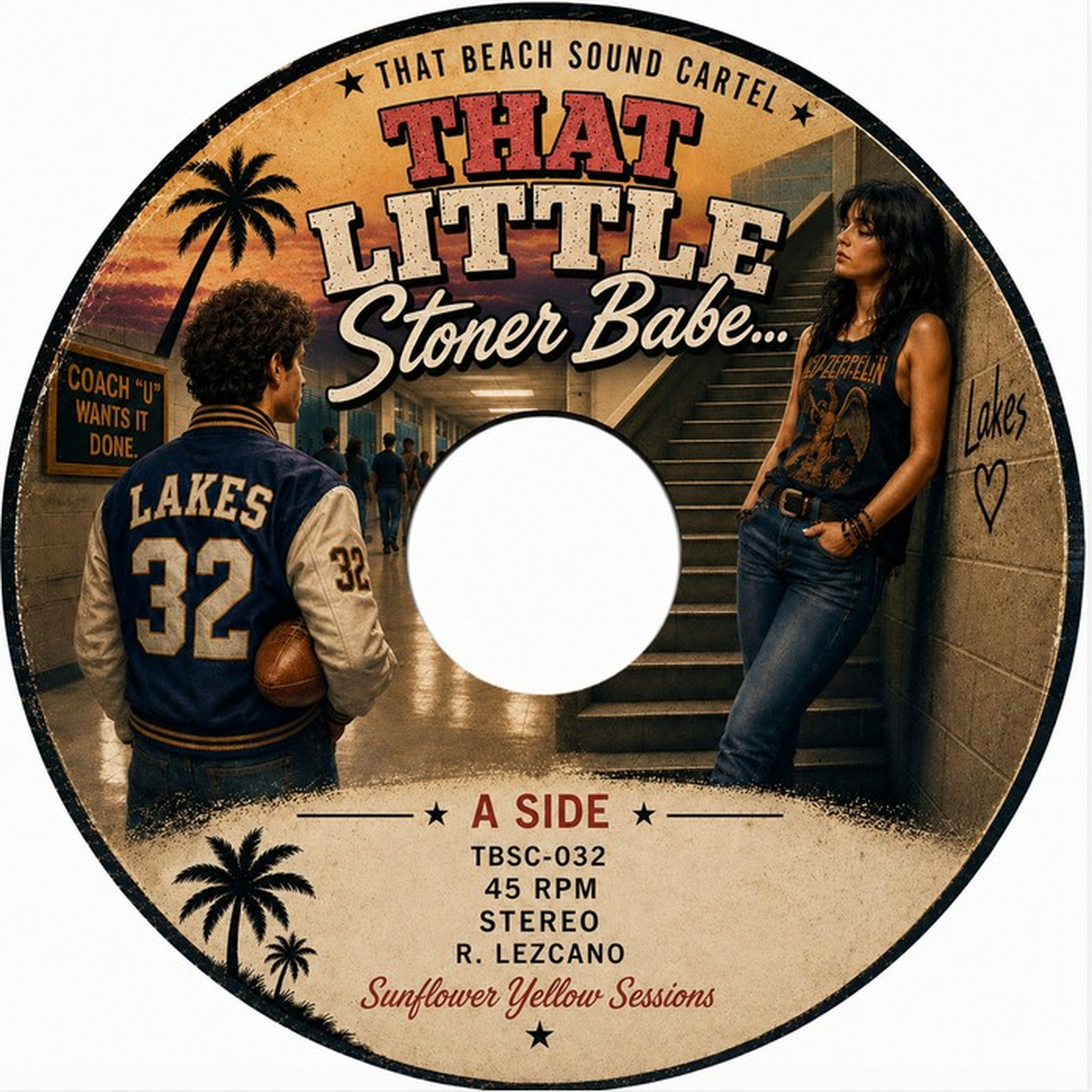 That Little Stoner Babe artwork by That Beach Sound Cartel